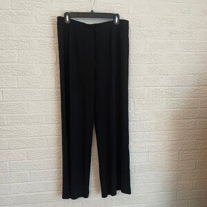 J Jill Wearever Collection straight leg black pant NWT